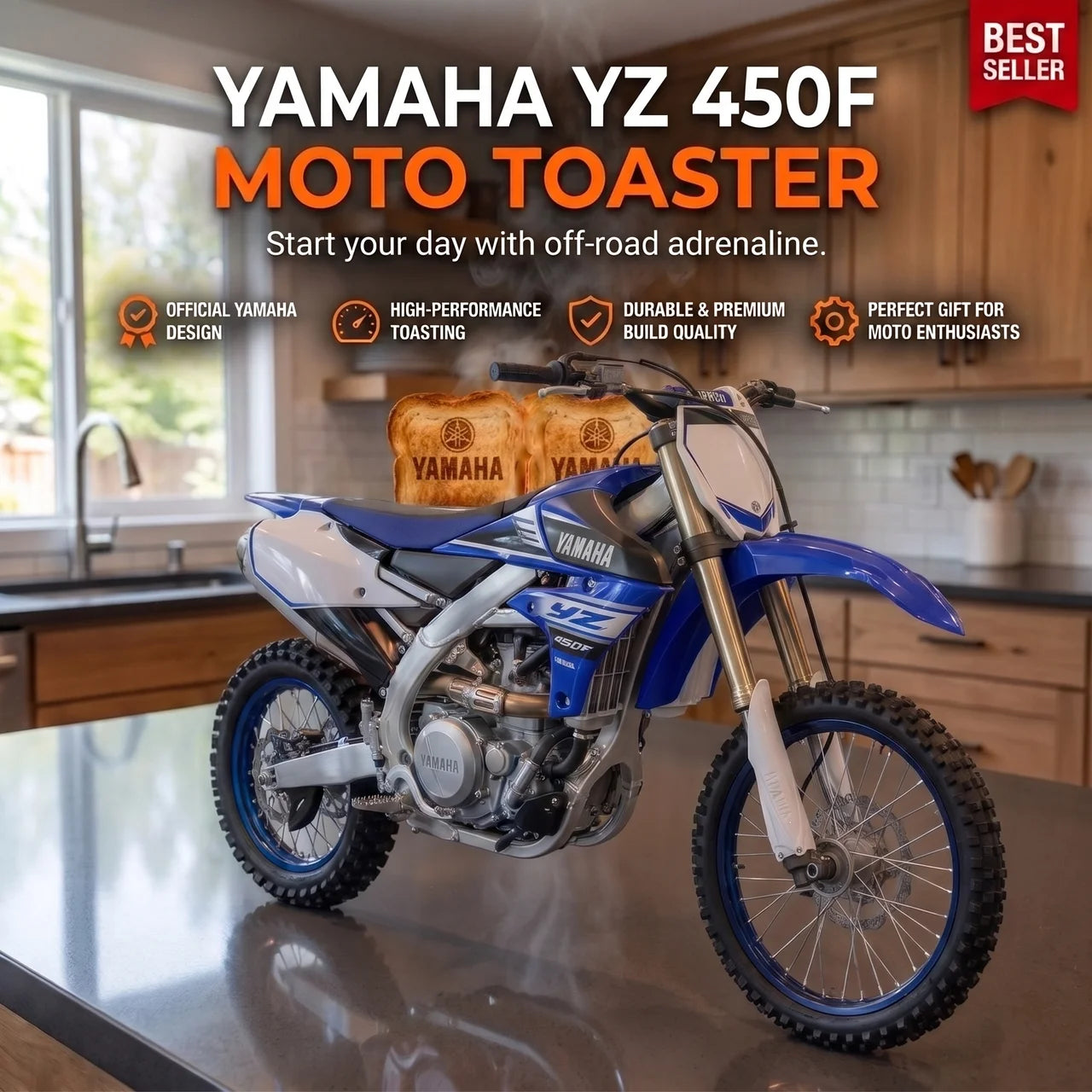 Evorra™ Dirt Bike Toaster